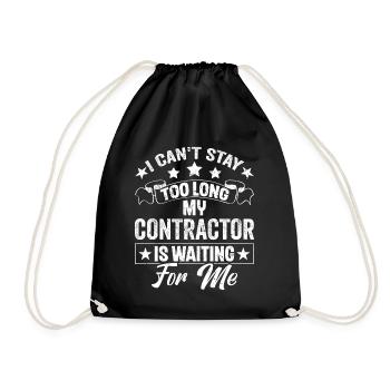 Entrepreneur général Construction Bricoleur Constructeur - Sac de sport léger - noir - Devant