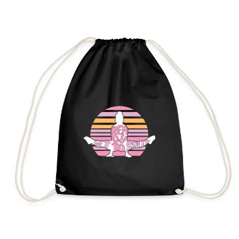 Get Ready To Split - Gymnastic Gymnast Gift Idea - Turnbeutel - Schwarz - Vorne