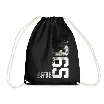 61ST BIRTHDAY LIMITED EDITION 1965 - Drawstring Bag - black - Front