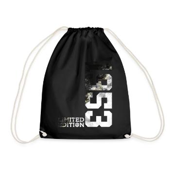 73RD BIRTHDAY LIMITED EDITION 1953 - Drawstring Bag - black - Front