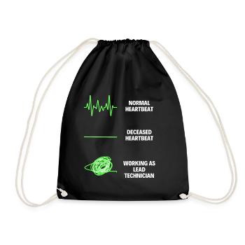 Technicien en chef Techinian Funny Technicien - Sac de sport léger - noir - Devant