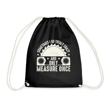 Parfois, je ne deviens complètement fou qu’une seule fois - Sac de sport léger - noir - Devant