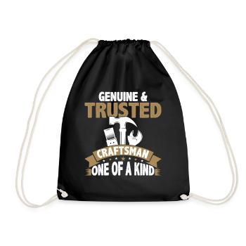 Artisan réel et digne de confiance - Sac de sport léger - noir - Devant
