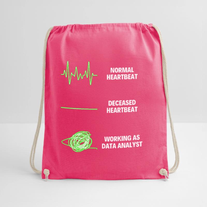Data Analyst Data Analytics Worker Web Developer Drawstring Bag