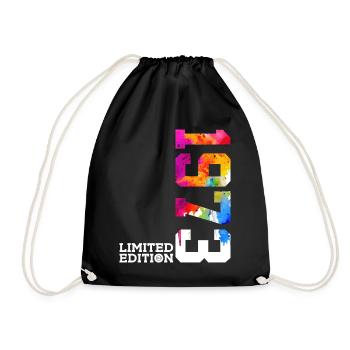 53E ANNIVERSAIRE ÉDITION LIMITÉE 1973 - Sac de sport léger - noir - Devant