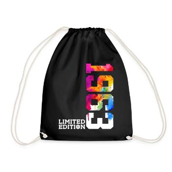 63E ANNIVERSAIRE ÉDITION LIMITÉE 1963 - Sac de sport léger - noir - Devant