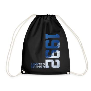 LIMITED EDITION 1992 34TH BIRTHDAY - Drawstring Bag - black - Front