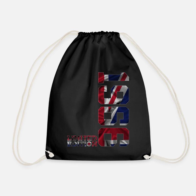 ENGLAND LIMITED EDITION 1966 UK 60TH BIRTHDAY - Drawstring Bag - black