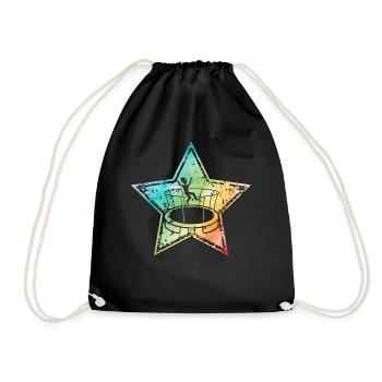Trampoline - Sac de sport léger - noir - Devant