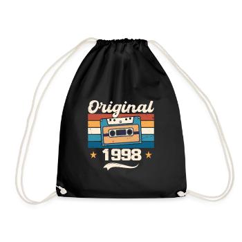 Born Gift Original 1998 Gift Idea 1998 - Sac de sport léger - noir - Devant