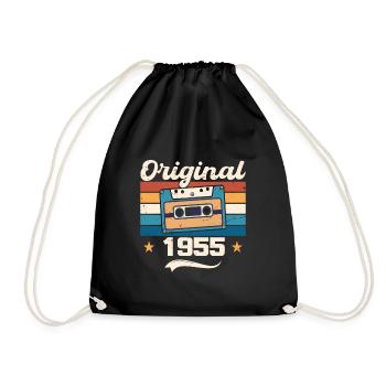 Born Gift Original 1955 Gift Idea 1955 - Sac de sport léger - noir - Devant