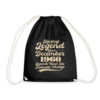 Il était une fois une légende. Décembre 1960 Naissance - Sac de sport léger - noir - Devant
