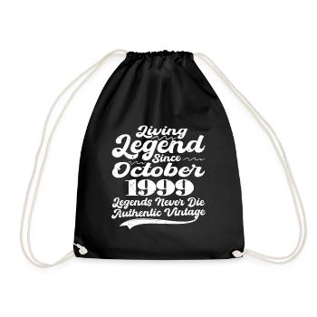 Il était une fois une légende. Octobre 1999 Naissance - Sac de sport léger - noir - Devant