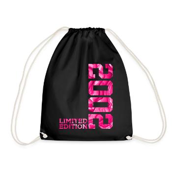 24E ANNIVERSAIRE ÉDITION LIMITÉE ROSE 2002 - Sac de sport léger - noir - Devant