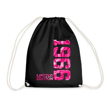 60E ANNIVERSAIRE ÉDITION LIMITÉE ROSE 1966 - Sac de sport léger - noir - Devant