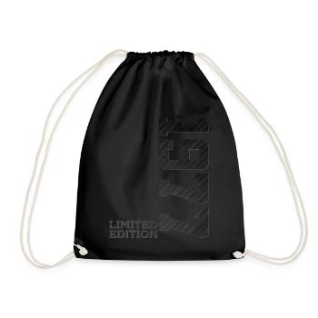 49TH BIRTHDAY LIMITED EDITION 1977 - Drawstring Bag - black - Front