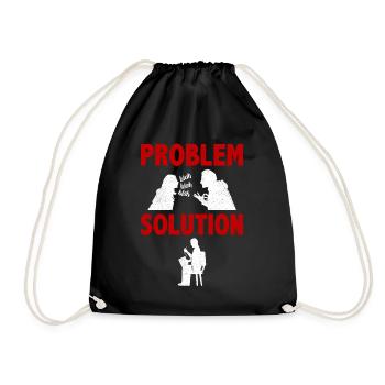 Artisanat du cuir Cuir Problème Solution Hobby - Sac de sport léger - noir - Devant
