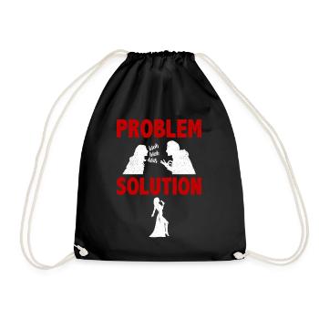 Théâtre de chant d’opéra Solution au problème musical - Sac de sport léger - noir - Devant