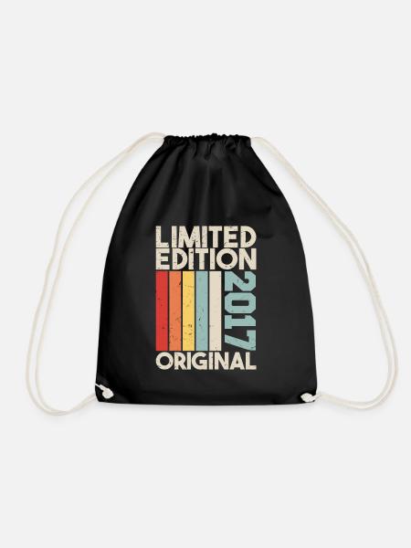 2017 - Limited Edition Birthday Gift 2017 Original - Turnbeutel - Schwarz