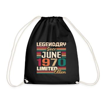 Legendary June 1970 Limited Edition June 1970 - Turnbeutel - Schwarz - Vorne