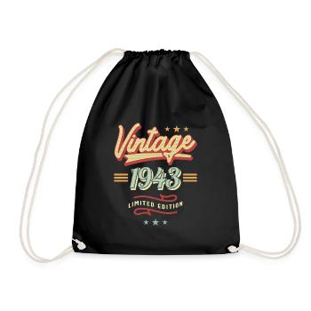 Millésime 1943 Edition Limitée - 80e anniversaire - Sac de sport léger - noir - Devant