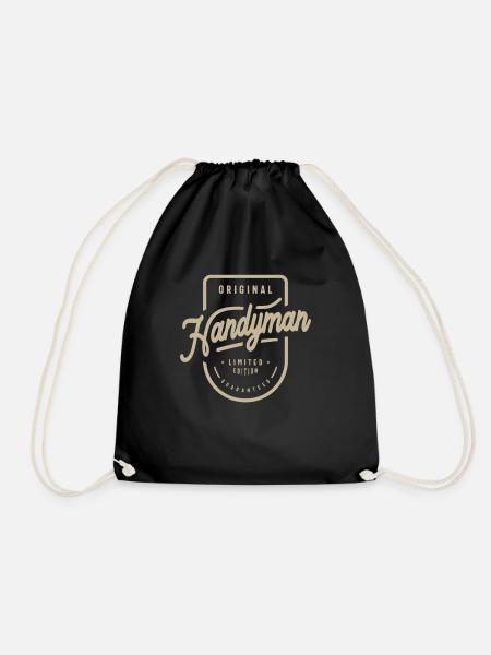 Heimwerker Original - Fixologist - Turnbeutel - Schwarz