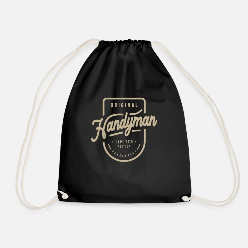 Heimwerker Original - Fixologist - Turnbeutel - Schwarz
