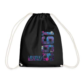 60E ANNIVERSAIRE 60 ANS ÉDITION LIMITÉE 1966 - Sac de sport léger - noir - Devant