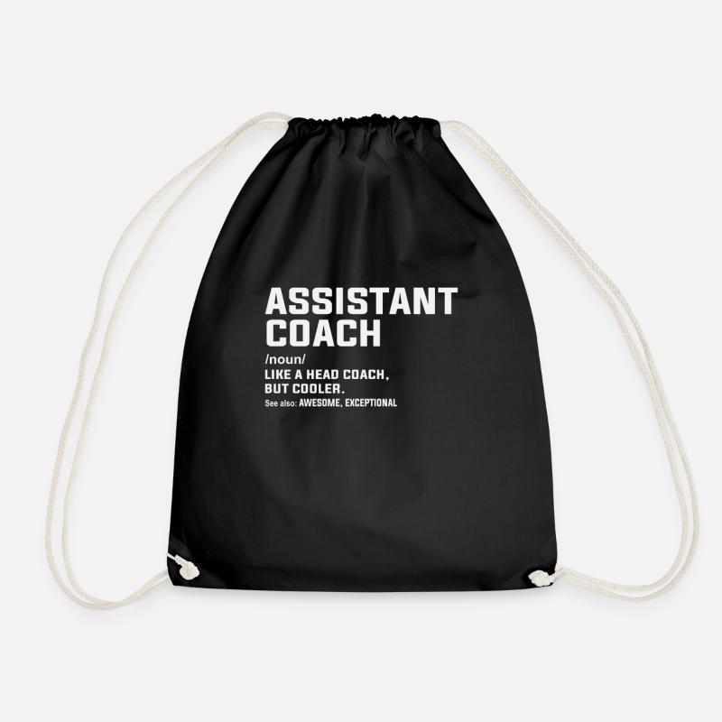 Co-Trainer Definition Sport Lustig - Turnbeutel - Schwarz