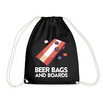 Jeu de Cornhole Tenue de trou de maïs avec Cornhole - Sac de sport léger - noir - Devant