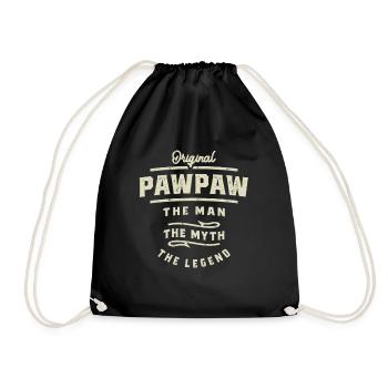 Papaye L’homme Le mythe La légende Drôle Grand-père - Sac de sport léger - noir - Devant