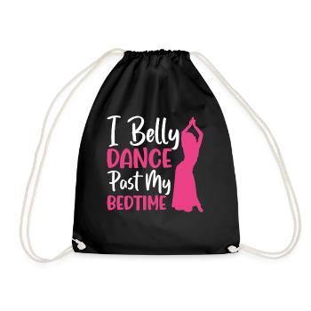 Citations de danse drôle Danseur drôle Raqs sharqi Swing - Sac de sport léger - noir - Devant