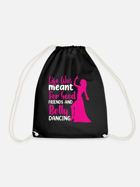 Funny Dance Quotes Funny Dancer Raqs sharqi Swing - Turnbeutel - Schwarz