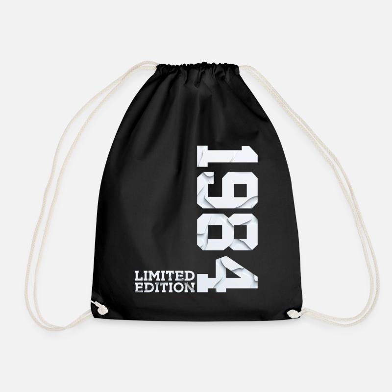 42. GEBURTSTAG LIMITED EDITION 1984 - Turnbeutel - Schwarz