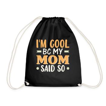Funny Quotes And Jokes Hilarious Sayings And Humor - Drawstring Bag - black - Front