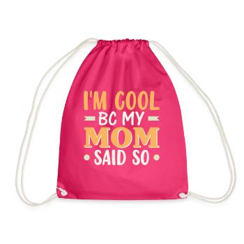 Funny Quotes And Jokes Hilarious Sayings And Humor - Turnbeutel - Fuchsia - Vorne