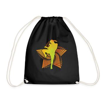 Muay Thaï - Sac de sport léger - noir - Devant