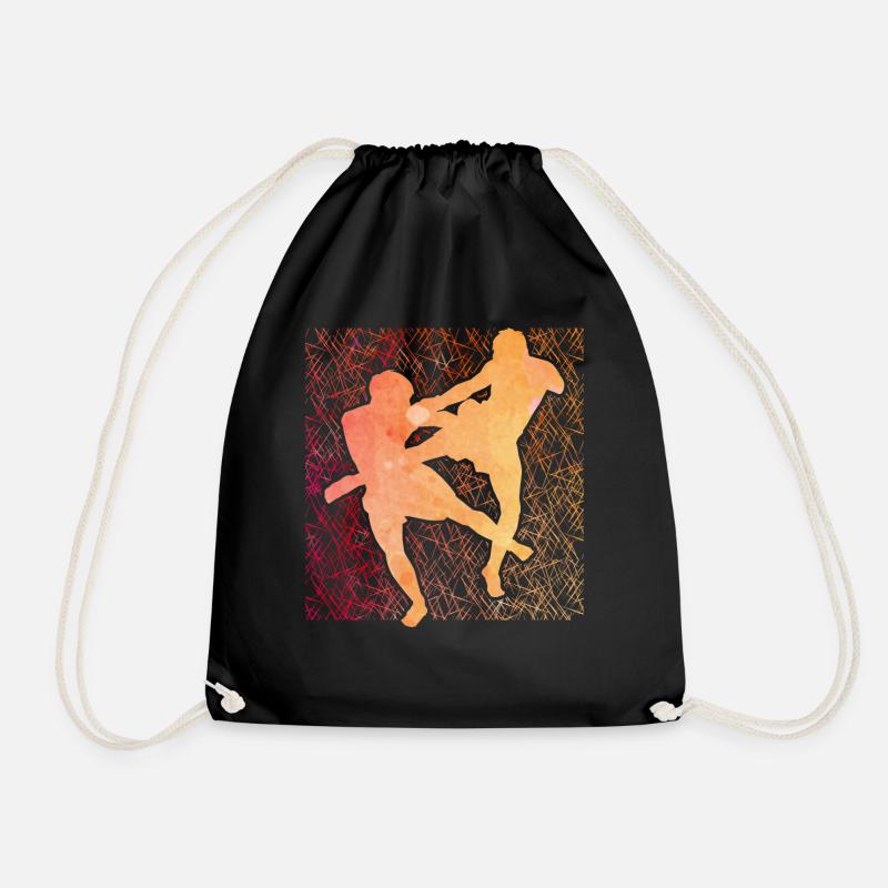 Muay Thai - Turnbeutel - Schwarz