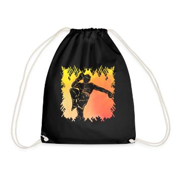 Muay Thaï - Sac de sport léger - noir - Devant