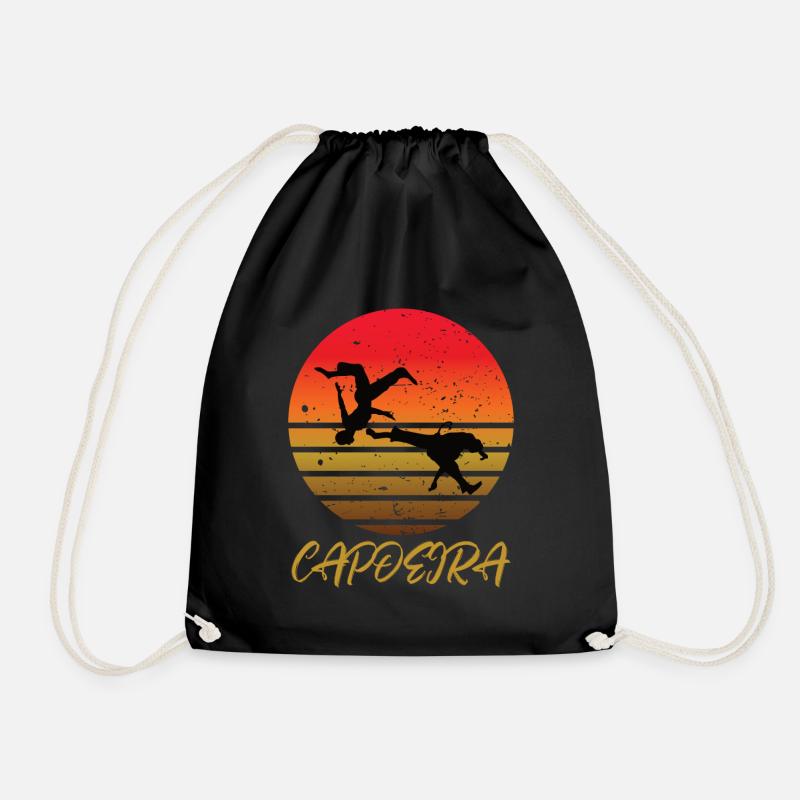 Capoeira - Turnbeutel - Schwarz
