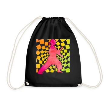 Wing Chun - Sac de sport léger - noir - Devant