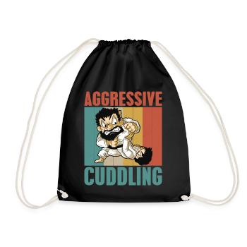 Gaga Ball Dodgeball Gagaball Player Gaga Ball - Drawstring Bag - black - Front