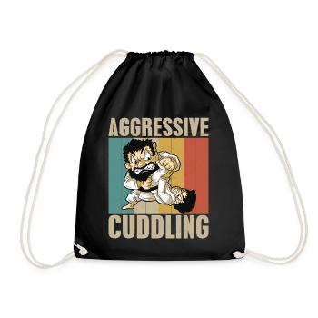 Gaga Ball Dodgeball Gagaball Player Gaga Ball - Drawstring Bag - black - Front
