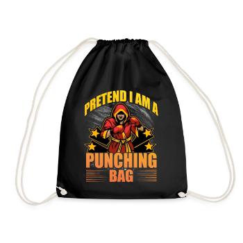 Fais semblant d’être un Punchnig Bag - Sac de sport léger - noir - Devant