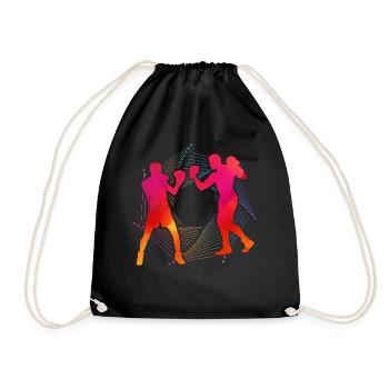 Boxe - Sac de sport léger - noir - Devant