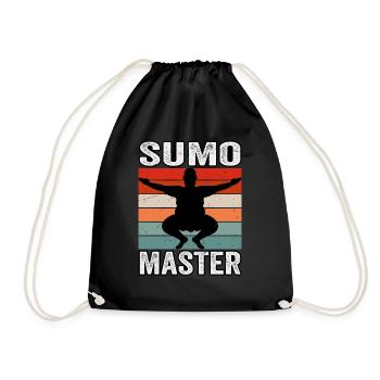 Sumo Master - Drawstring Bag - black - Front
