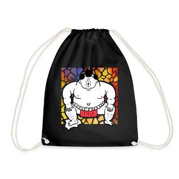 Sumo - Turnbeutel - Schwarz - Vorne