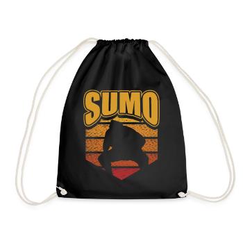Sumo - Turnbeutel - Schwarz - Vorne
