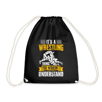 Es ist eine Wrestling-Sache, die du nicht verstehen würdest - Turnbeutel - Schwarz - Vorne