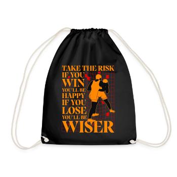 Lutte - Sac de sport léger - noir - Devant